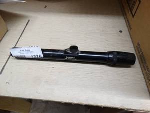lot 1376 image: Bushnell rifle scope-
