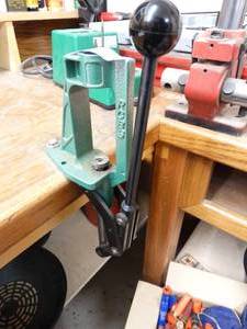 lot 1408 image: RCBS reloading press