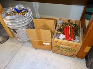 lot 1429 image: HUGE lot of various brass casings