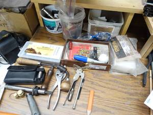 lot 1430 image: Lot of various hand tools & misc.