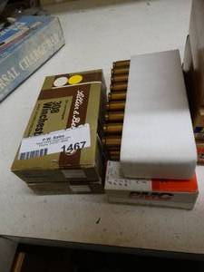 lot 1467 image: 3 boxes of 308 winchester