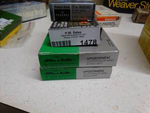 lot 1478 image: 4 boxes of 12 ga shells