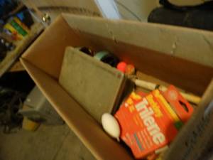 lot 1483 image: Lot of various fishing supplies