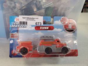 lot 673 image: Thomas &amp Friends TrackMaster Push Along Die-Cast Metal Flynn Vehicle- NEW Old Stock- Sealed