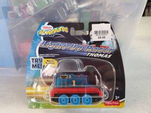 lot 676 image: Thomas &amp Friends Adventures Light-Up Racer Thomas-NEW Old Stock- Sealed&nbsp