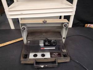 lot 9715 image: Kodak Caralux 8-  Slide Projector