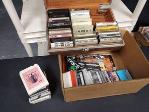 lot 9724 image: Cassettes- 8 Tracks and  Rock and Roll
