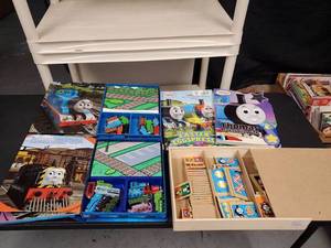 lot 9731 image: Thomas The Train Lot- Books- Cars and More