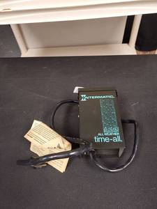 lot 9736 image: All Weather TIme-All-  Yard Electrical Timer- Appears Unused