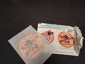 lot 9750 image: Vintage Iron On Transfers- Hong Kong Fooey- 70s