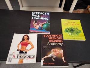 lot 9760 image: Workout and Health Books