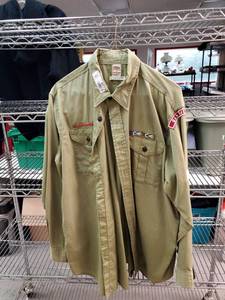 lot 9773 image: Vintage Mens Boy Scout Leader Uniform  SAN DIEGO Troop