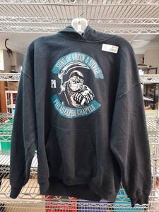 lot 9774 image: Sons of Green and Silver- Philadelphia Eagles Hoody- Size Large