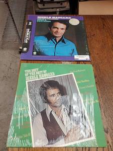 lot 81 image: Merle Haggard Record Album Lot of 2