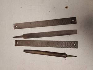 lot 9792 image: 4 Wood Rasps and Files