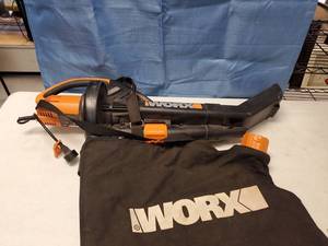 lot 9796 image: Worx Electric Blower and Vacuum- Tested