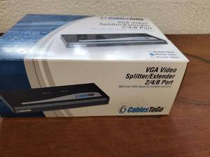 lot 9842 image: 4PORT UXGA SPLITTER EXTENDER 1920X1440 80HZ 1-HD15M 4-HD15F