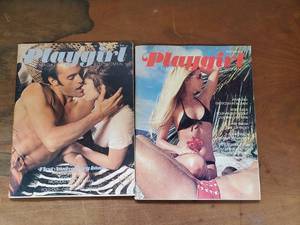 lot 9852 image: PlayGirl Magazines&nbsp Vintage 1970s
