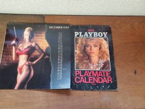 lot 9853 image: Playmate Calendars&nbsp &nbspVintage