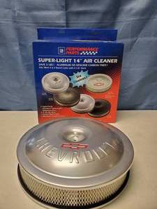 lot 3 image: Chevrolet Bow Tie Air Breather- Expensive Part- GM  14inch