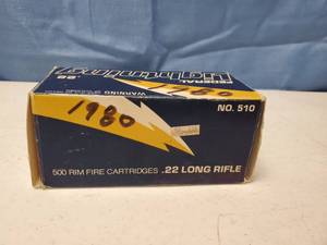 lot 4 image: .22 Long Rifle Ammunition - Federal Lightening 500 Rounds BRICK