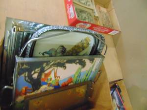 lot 4163 image: 4 Vintage Trays