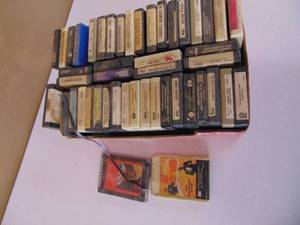 lot 4168 image: Large Selection of Country 8 Track Tapes