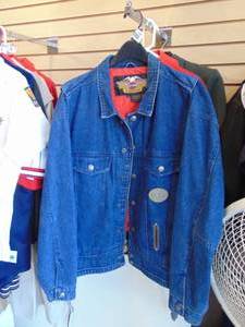 lot 4201 image: Harley Davidson Jean Jacket - Medium