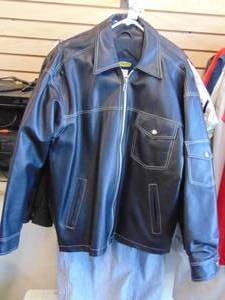 lot 4210 image: Utility Leather type Jacket - Small