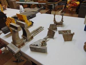 lot 4218 image: Work Shops Vise system and Quick Vise