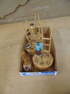 lot 4223 image: 3 Wooden Ladder pieces - Southwest 