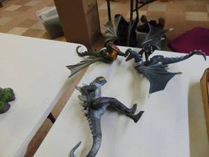 lot 4251 image: miscellaneous dragon toys and more