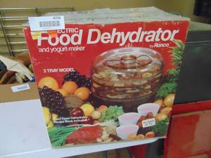 lot 4256 image: Ronco Food Dehydrator - 3 Tray