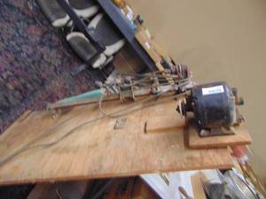 lot 4273 image: Lathe - on Plywood -
