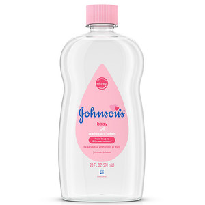 lot 1044 image: Johnsons Pure Baby Mineral Oil, Original, 20 fl oz