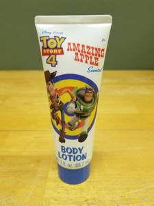 lot 1053 image: Disney Pixar Toy Story 4 Body Lotion Amazing Apple Scented 3 Fl. Oz Ea.