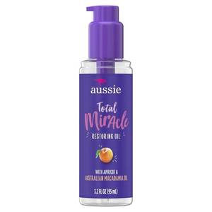 lot 1171 image: Aussie Total Miracle Restoring Oil with Apricot - 3.2 fl oz