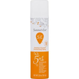 lot 1207 image: Summers Eve, Deodorant Spray, Tahitian, 2 oz