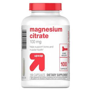 lot 1210 image: (3)Magnesium Citrate Dietary Supplement Capsules - 100ct - up & up