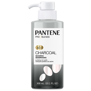 lot 1219 image: Pantene Pro-V Blends Charcoal Purifying Root Wash Shampoo - 10.1 fl oz