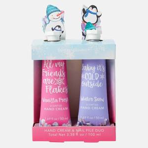 lot 1233 image: Tri-Coastal Design Hand Cream and Nail File Duo - 3.38 fl oz