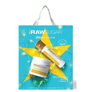 lot 1242 image: Raw Sugar Pure Lip Duo - Lemon Sugar