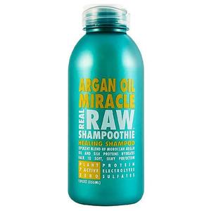 lot 1311 image: Real Raw Shampoothie Argan Oil Miracle Healing Shampoo - 12 fl oz