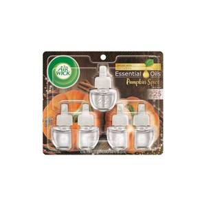 lot 1386 image: Air Wick Scented Oil - Pumpkin Spice Refill - (5x.67) oz