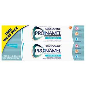lot 1391 image: Sensodyne ProNamel Fresh Breath Toothpaste - 2ct8oz