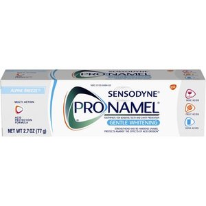 lot 1395 image: Sensodyne Pronamel Gentle Whitening Fluoride Toothpaste to Strengthen and Protect Enamel, 2.7 ounces