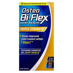 lot 33 image: Osteo Bi-Flex Triple Strength, 80 Coated Tablets