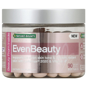 lot 42 image: Natures Bounty EvenBeauty Dietary Supplement Softgels - 90ct