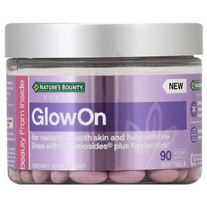 lot 45 image: Natures Bounty GlowOn Dietary Supplement Softgels - 90ct