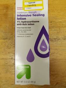 lot 46 image: Maximum Strength Intensive Healing Lotion Anti-itch Cream Compared To Cortizone